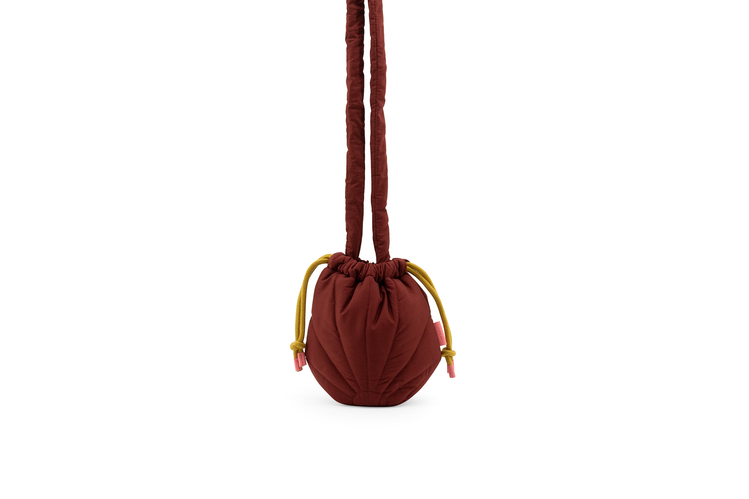 POUCH BAG PADDED- VIN ROUGE