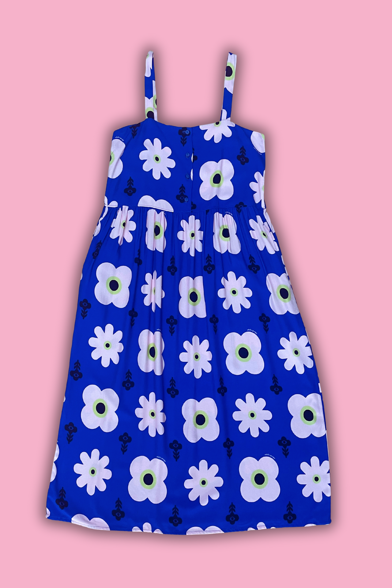 POQUITA SLIP DRESS- FLORAL CREATURES