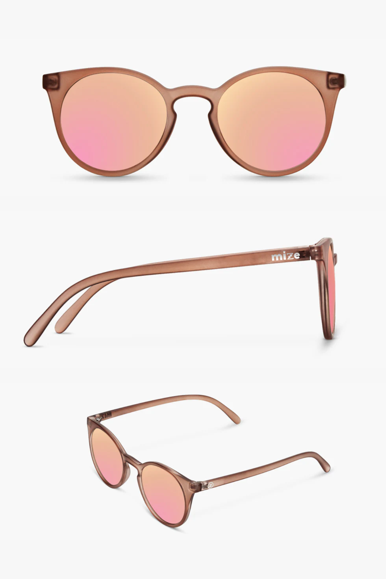 MIZE SUNGLASSES- C°4 MARRON GLACE LIGHT PINK