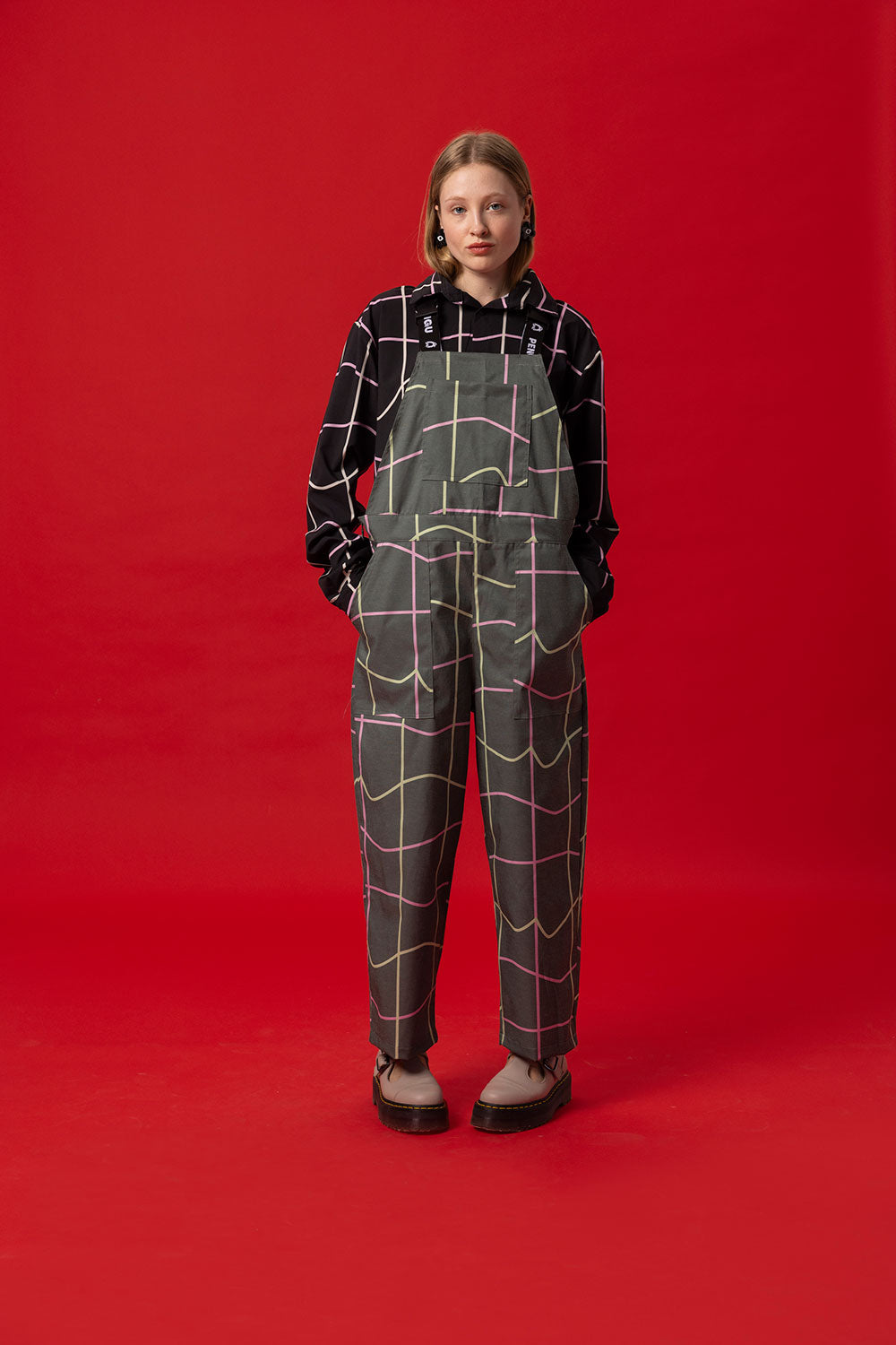 BE COOL OVERALLS- GRID