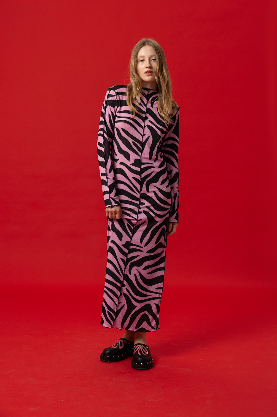 LILLIANA DRESS- TIGER COLOURS