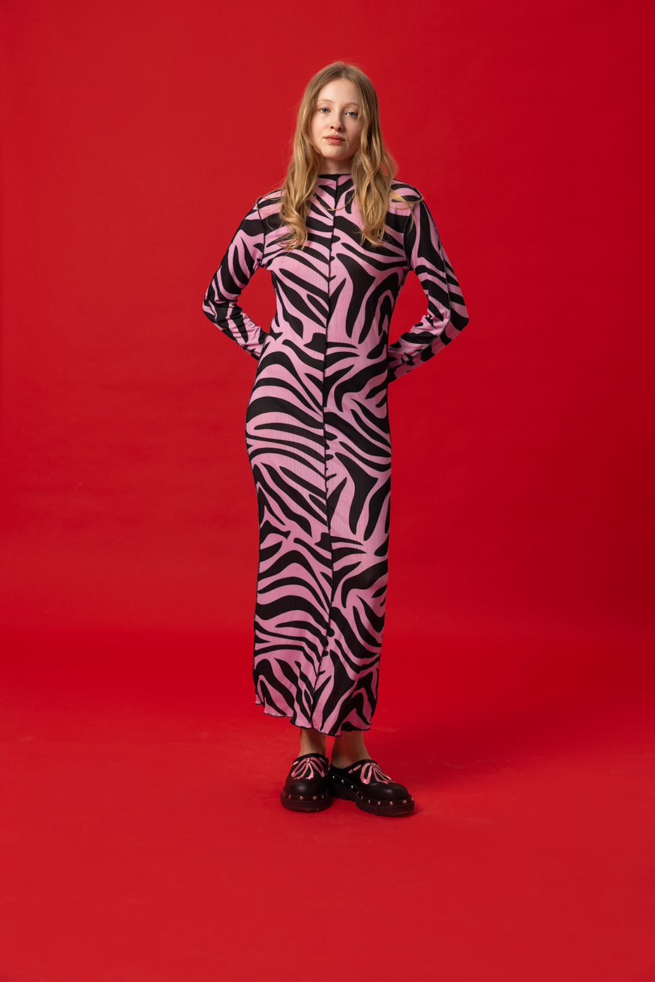 LILLIANA DRESS- TIGER COLOURS