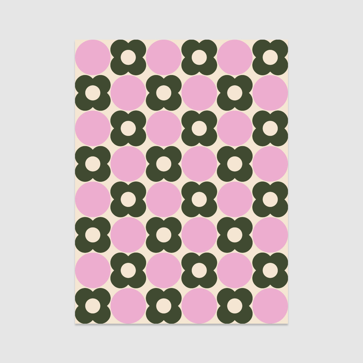 REDY POSTER- POLKA FLORAL