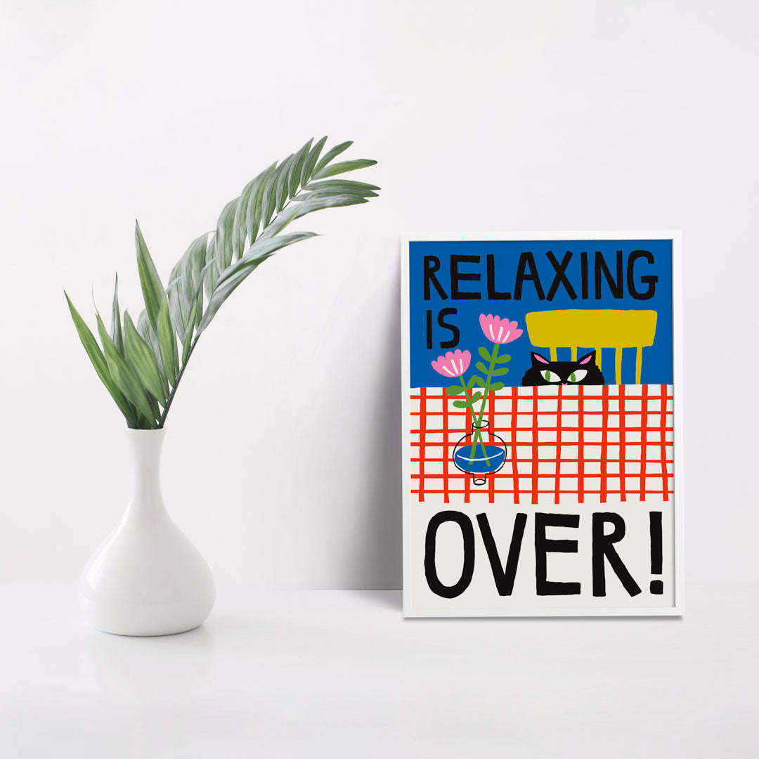 REDY POSTER- RELAXING IS OVER