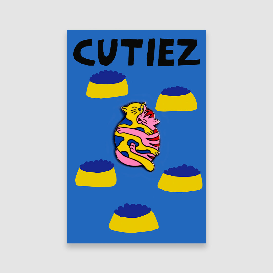 REDY ENAMEL PIN-KITTIES