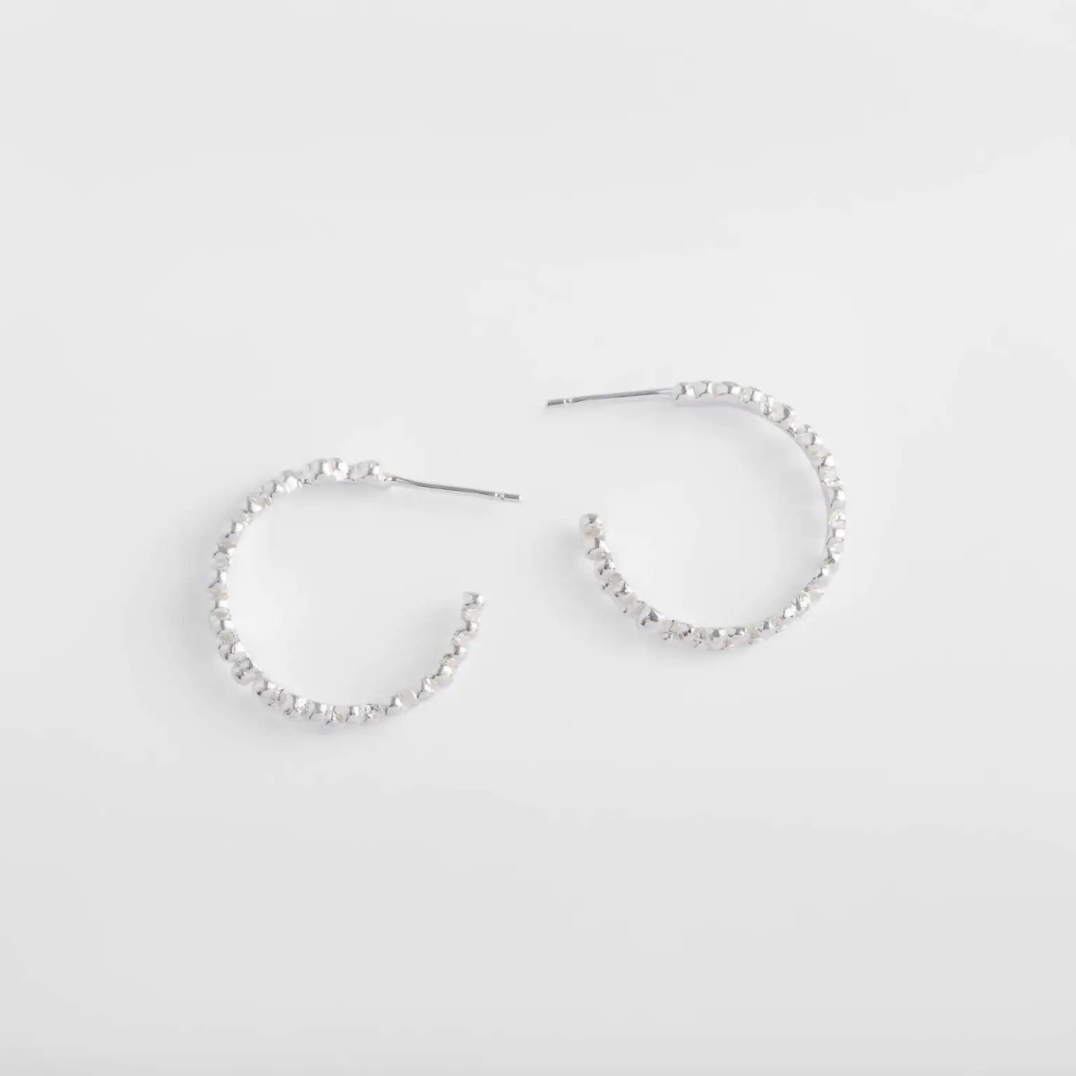 XOUTOUS EARRINGS- DOTS HOOPS